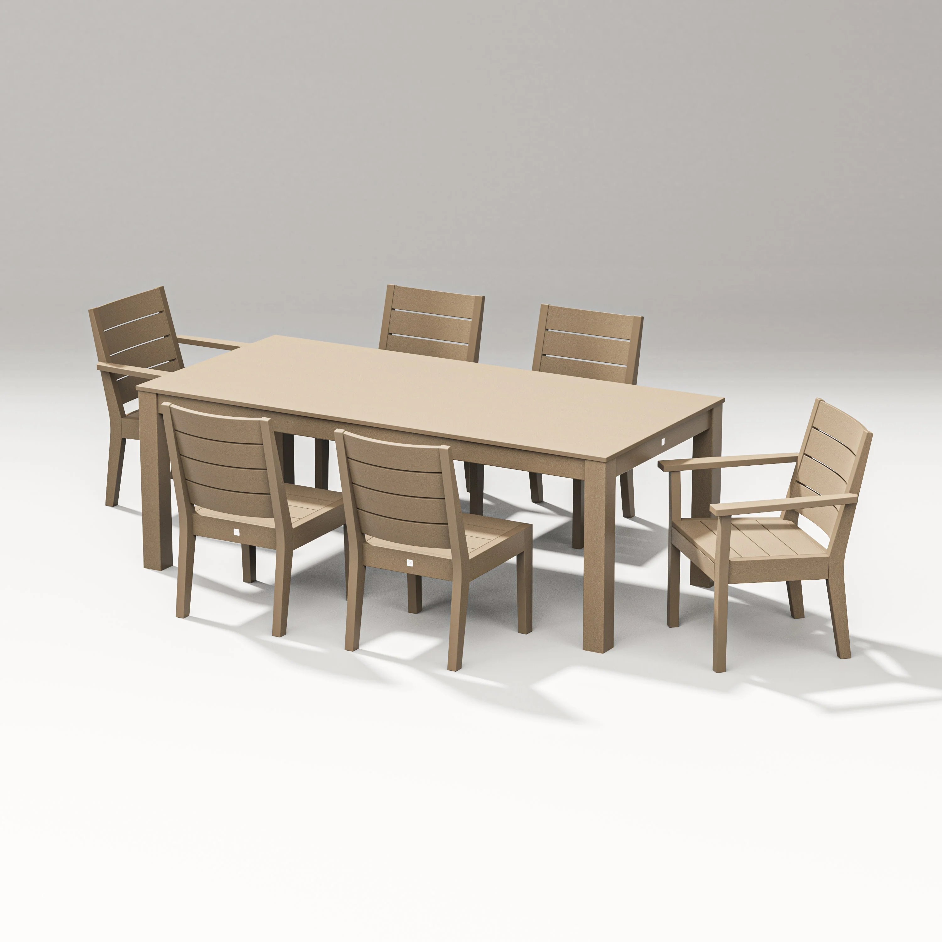 Latitude 7-Piece Dining Set - Parsons 84" - Image 4