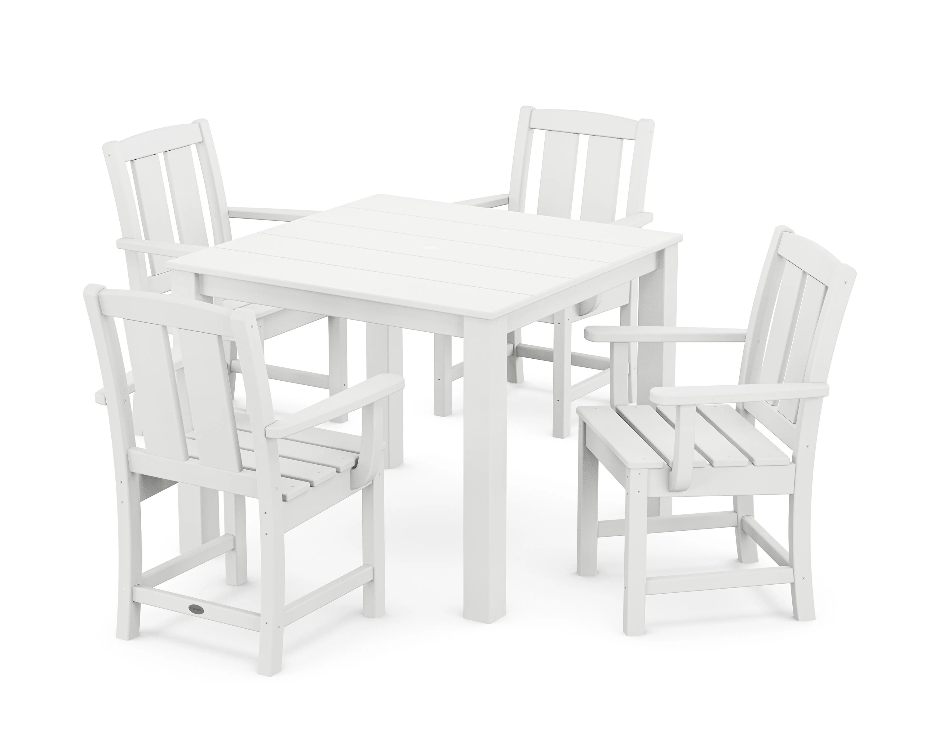 Mission 5-Piece Parsons Dining Set - Image 5