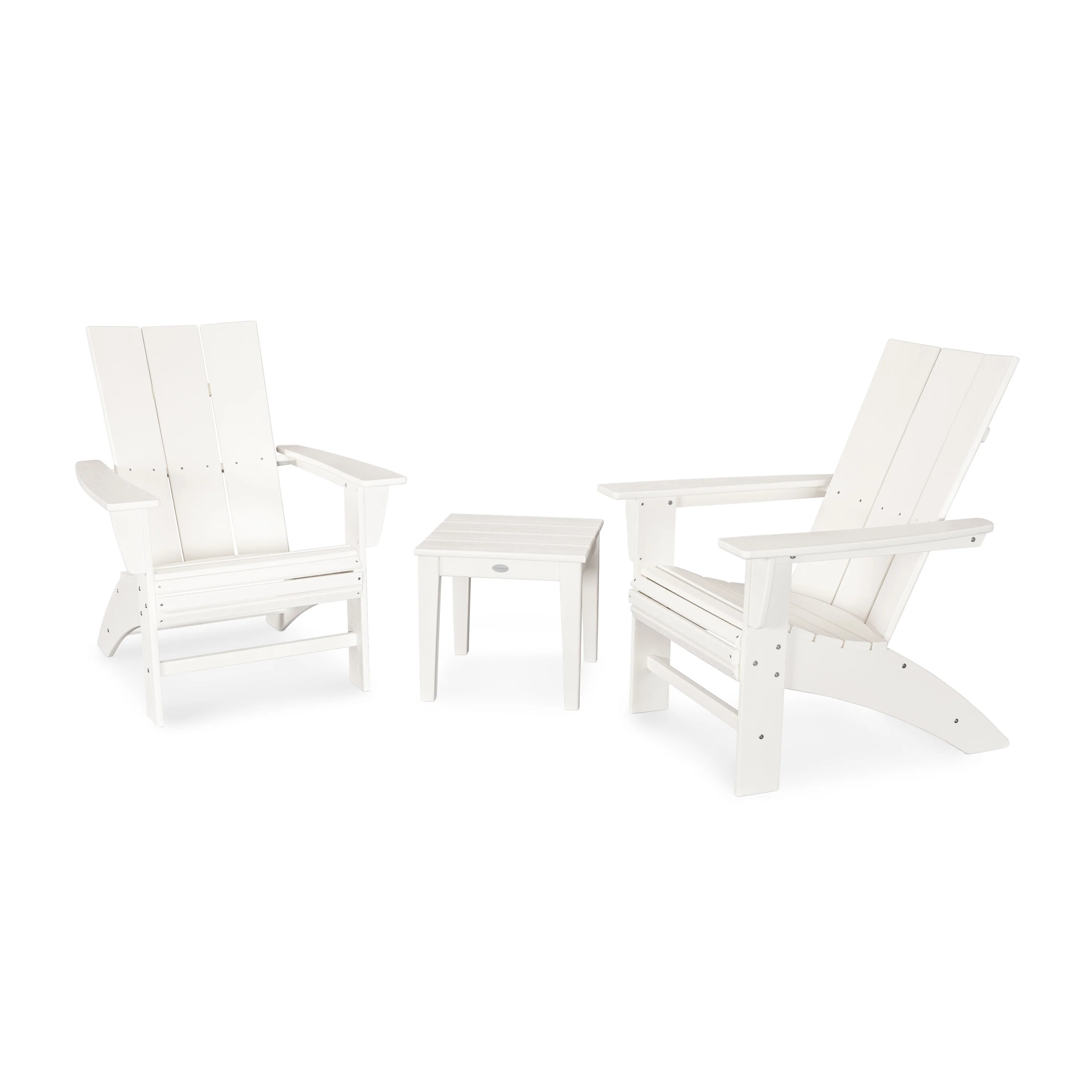 Modern 3-Piece Curveback Adirondack Set - Image 13