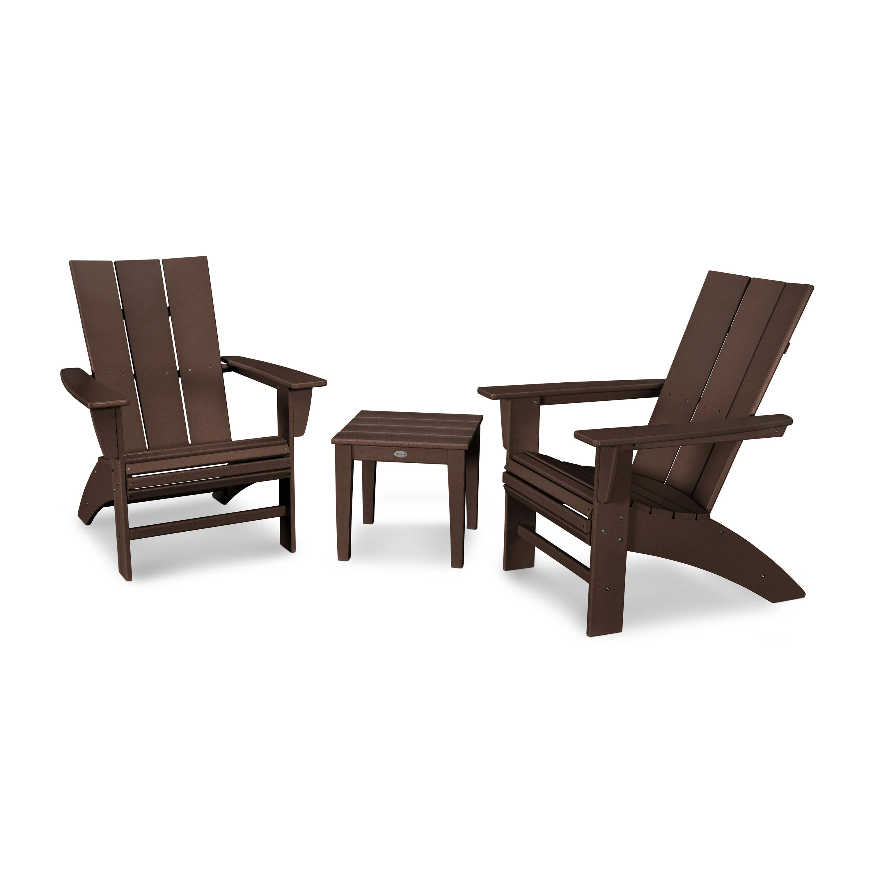 Modern 3-Piece Curveback Adirondack Set - Image 18