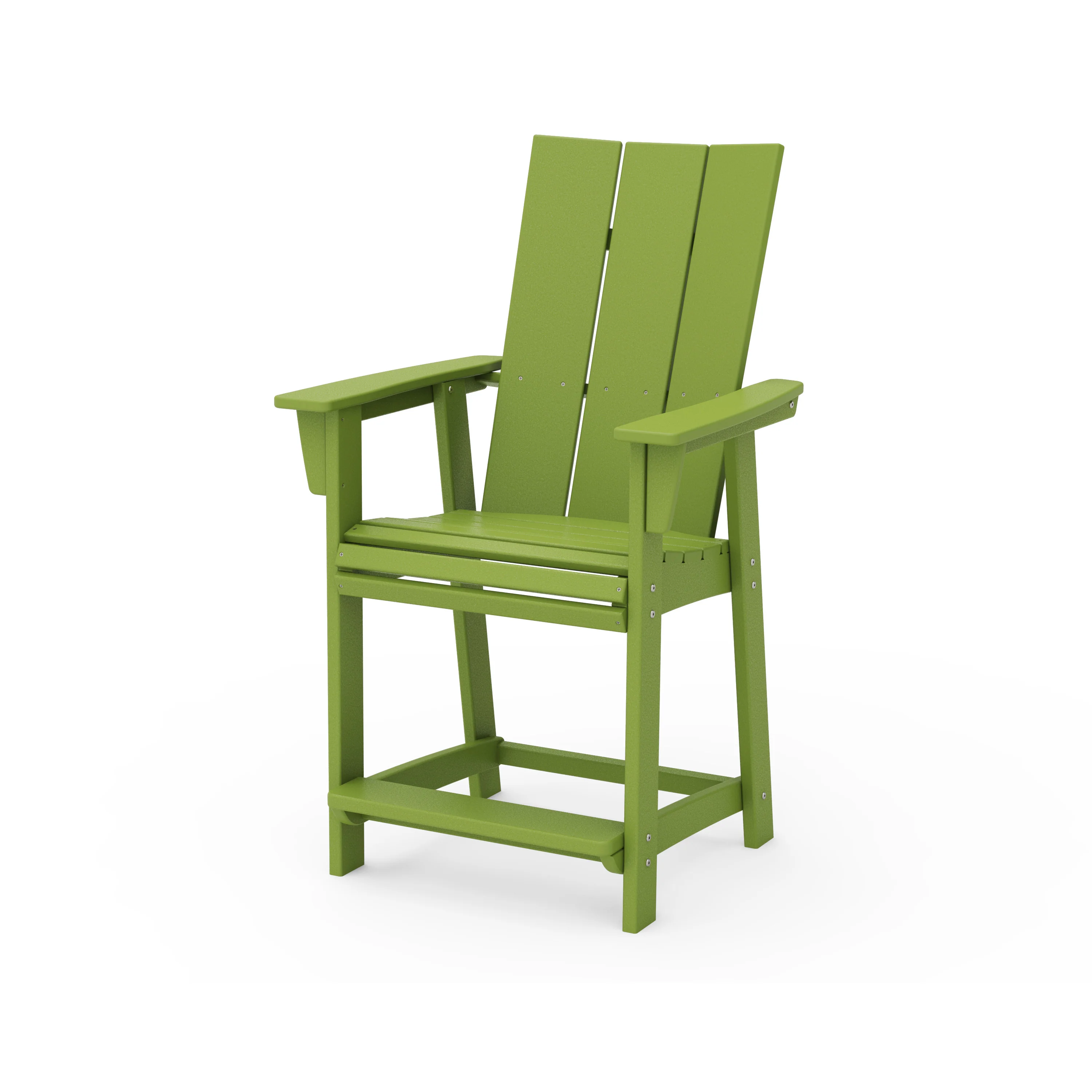 Modern Curveback Adirondack Counter Chair - Image 11