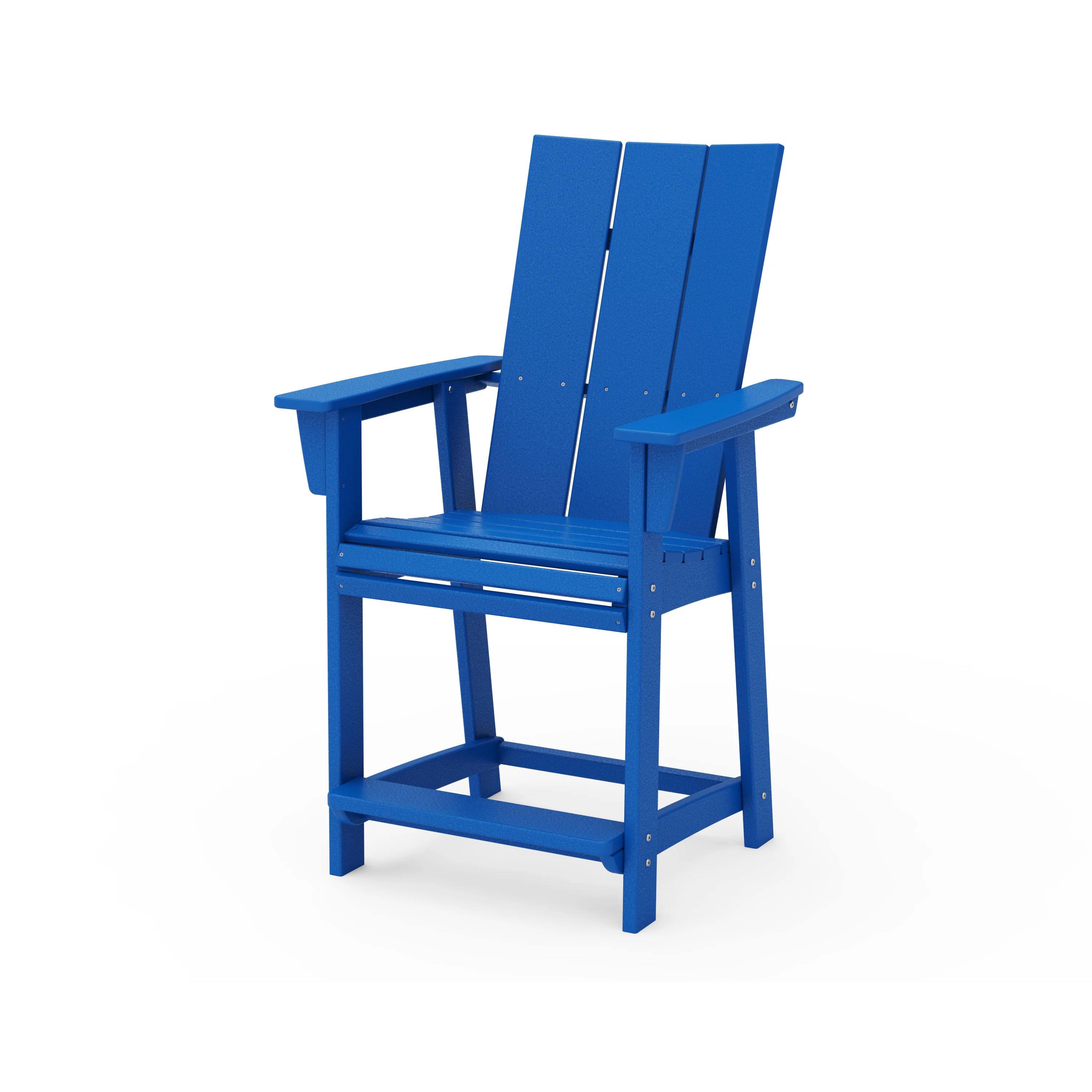 Modern Curveback Adirondack Counter Chair - Image 4