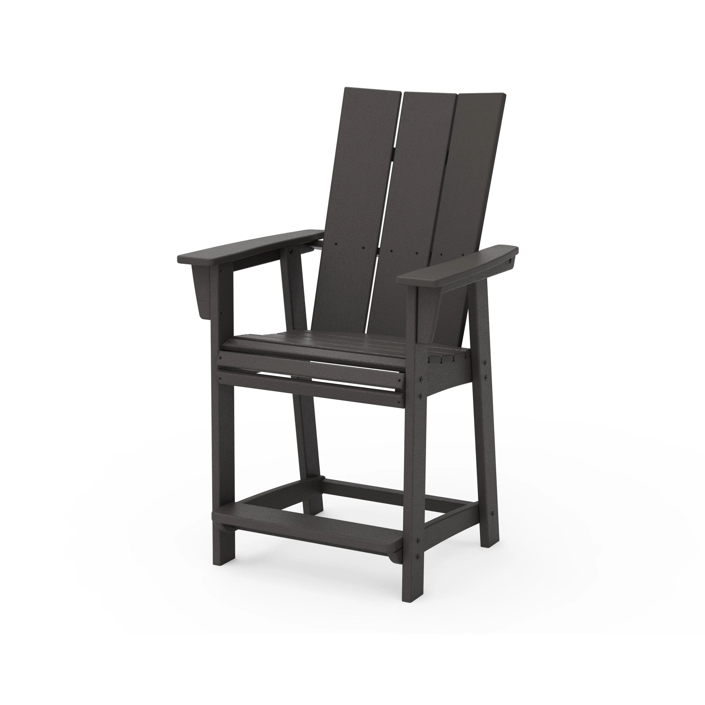 Modern Curveback Adirondack Counter Chair - Image 9