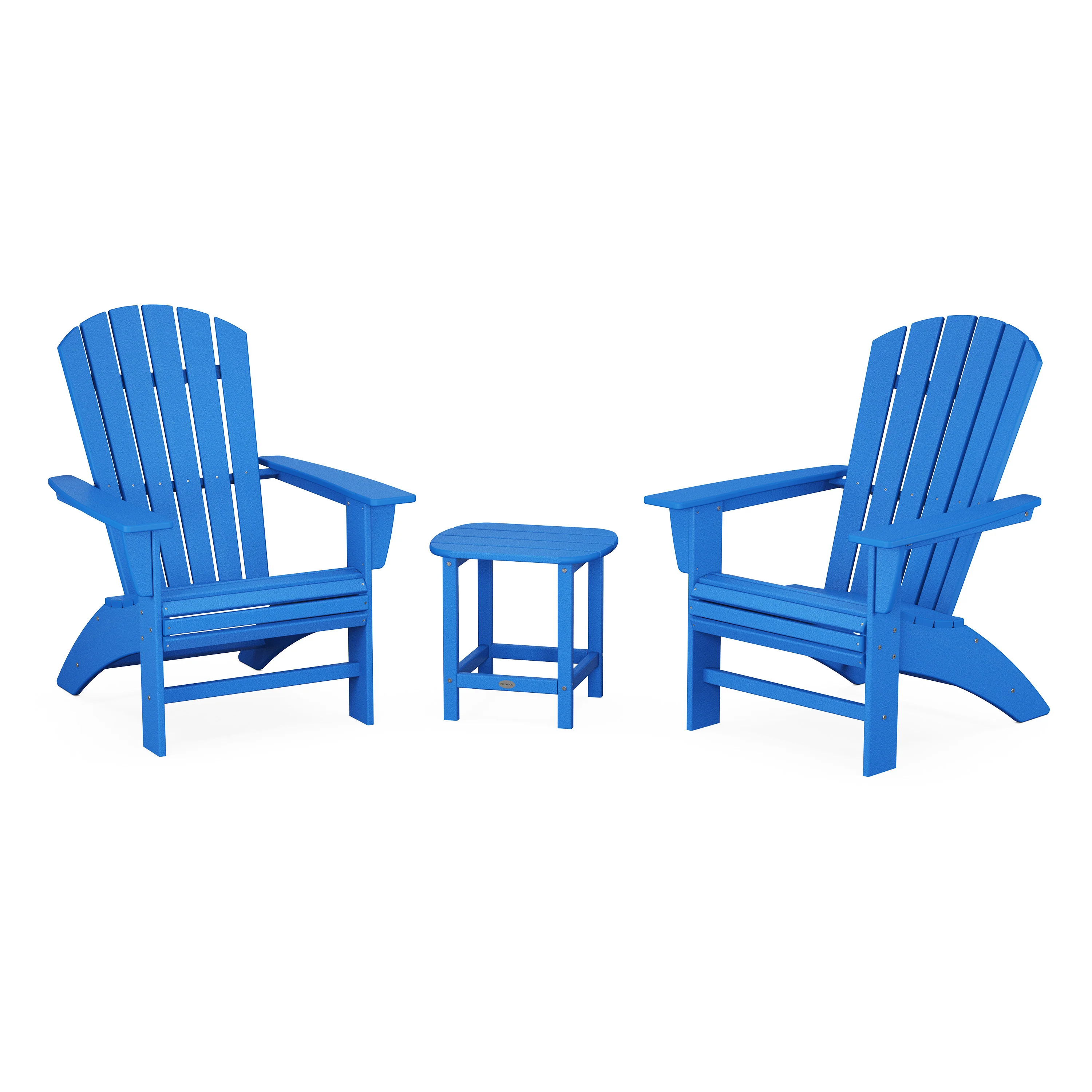 Nautical 3-Piece Curveback Adirondack Set - Image 23