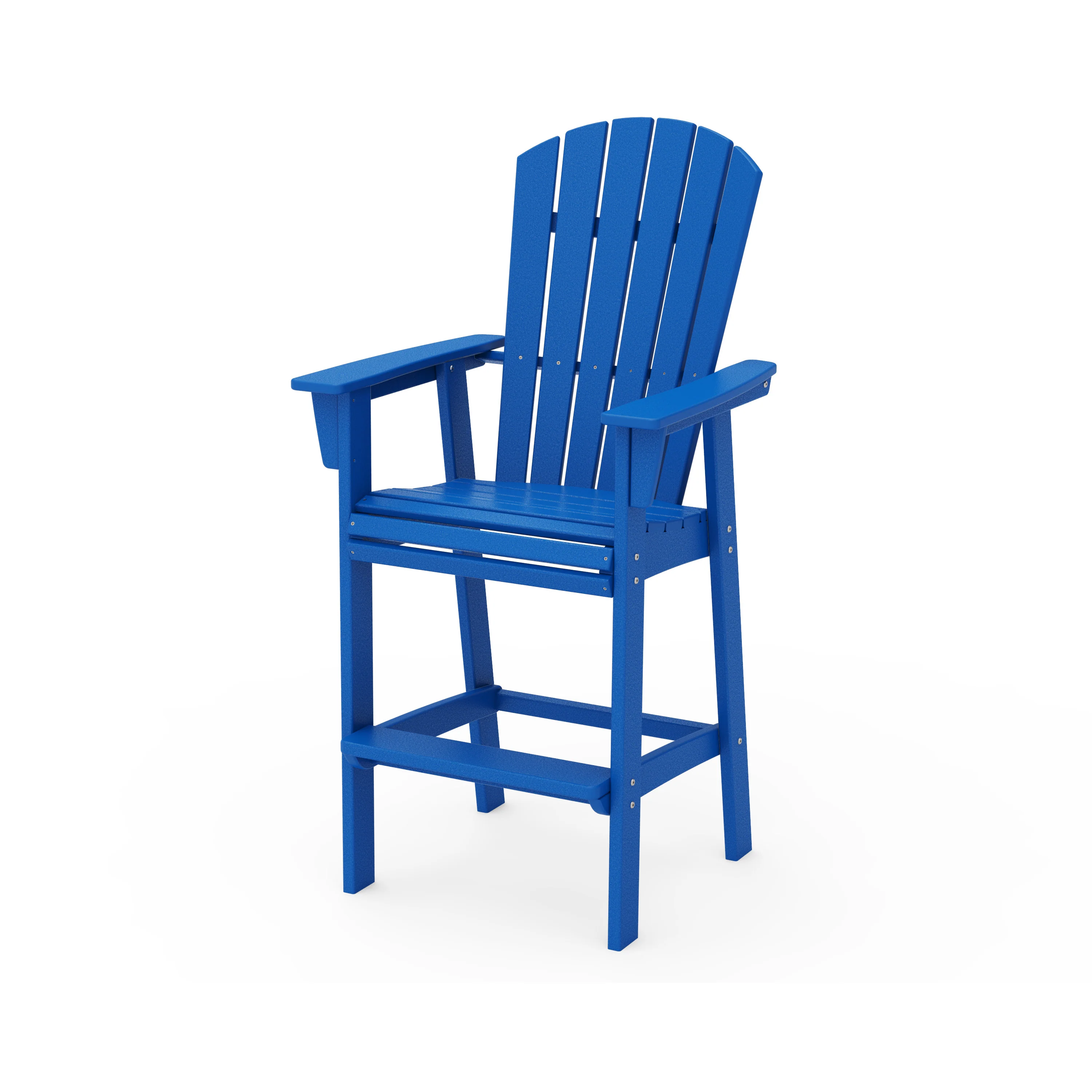 Nautical Curveback Adirondack Bar Chair - Image 11