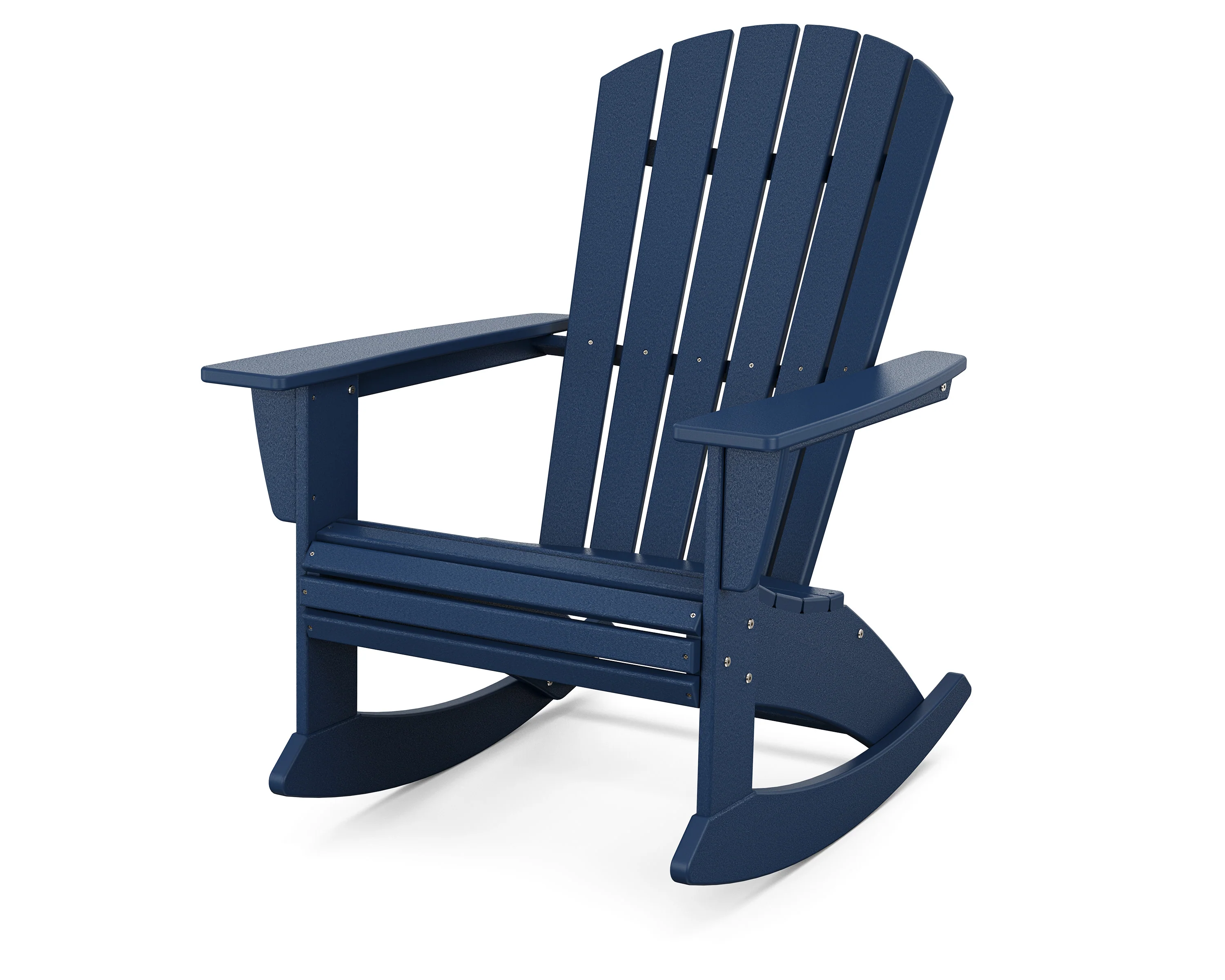 Nautical Curveback Adirondack Rocking Chair - Image 3